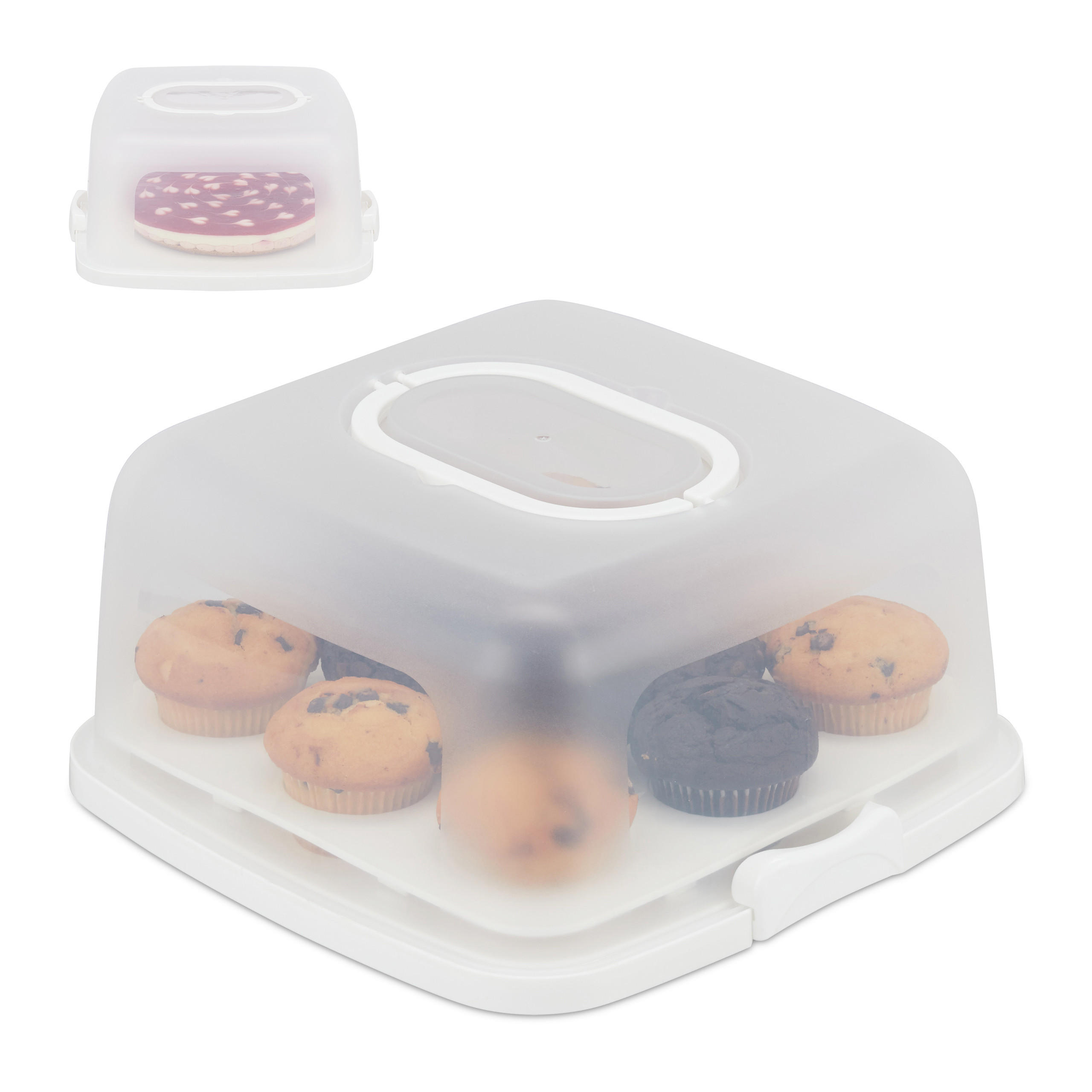 KUCHENBOX - Multicolor, Kunststoff (34/16/32.5cm) - Relaxdays