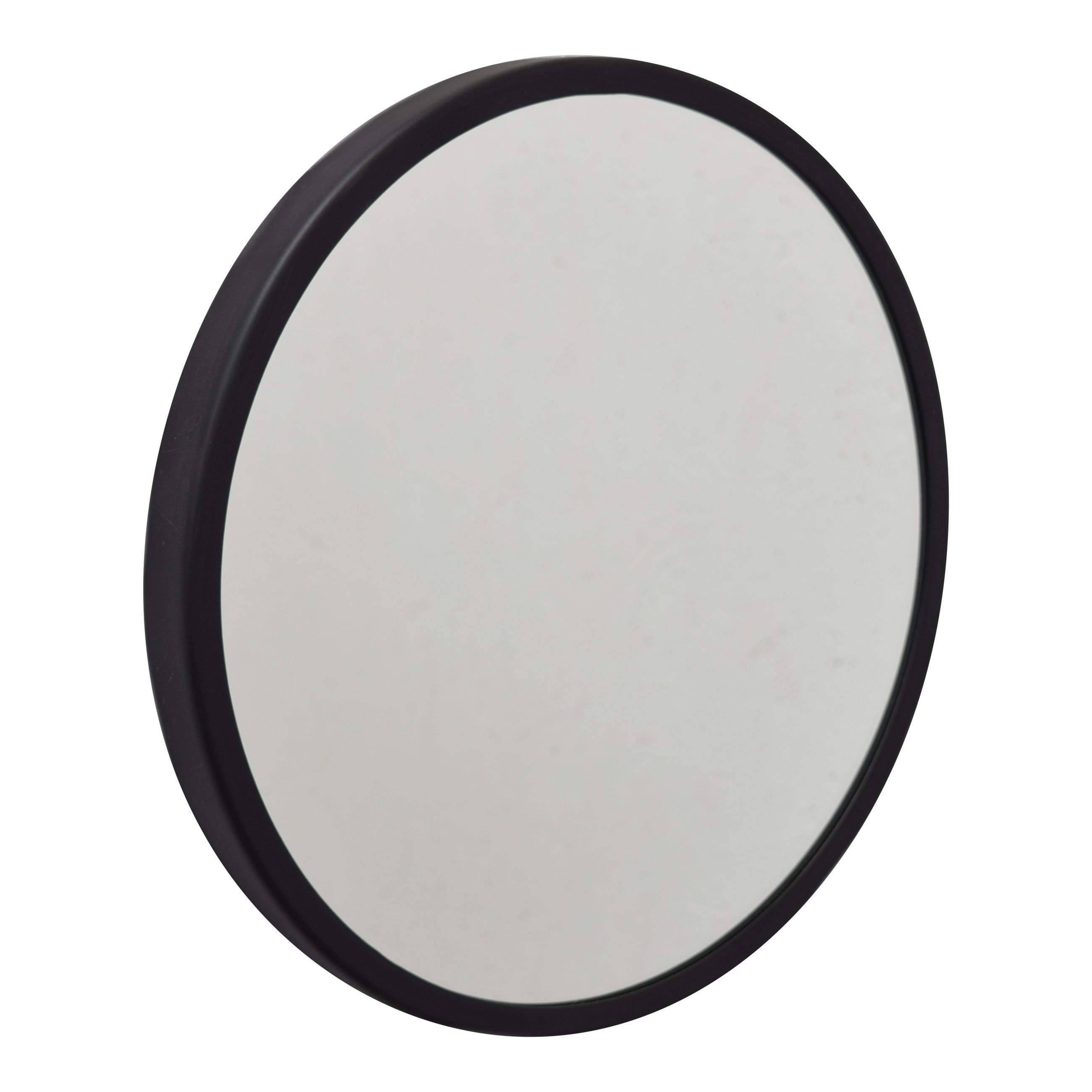WANDSPIEGEL Rico Schwarz - Schwarz, Metall (35/35/4cm) - LOFT42
