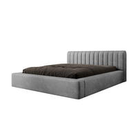 POLSTERBETT aus Polyester Vurmat 140x200 cm, Grau - Grau, Textil (140/200cm) - Fedve