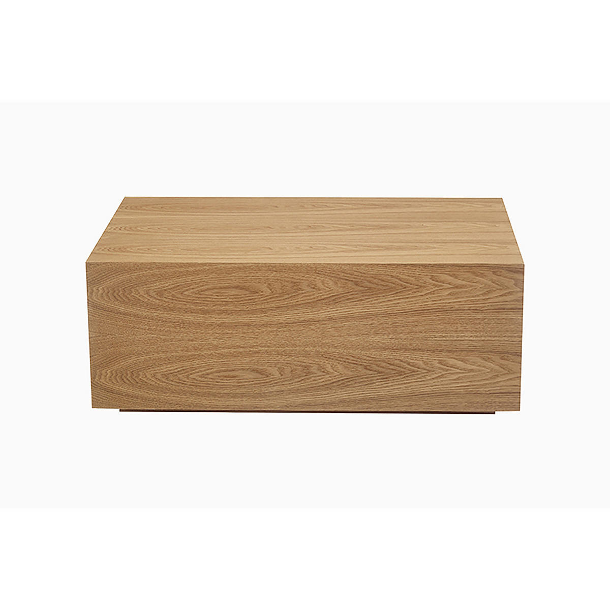 FURNIERTER COUCHTISCH - Rechteckig - Esche - Eschefarben, Holzwerkstoff (60/90/35cm) - home24