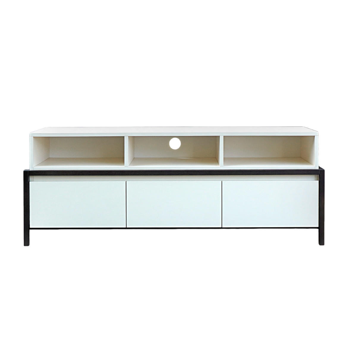 TV-SCHRANK für das Wohnzimmer BOSTON - Eichefarben, Holz (150/55/40cm) - Rawood Furniture