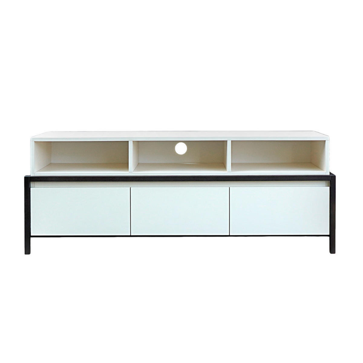 TV-SCHRANK für das Wohnzimmer BOSTON - Eichefarben, Holz (150/55/40cm) - Rawood Furniture
