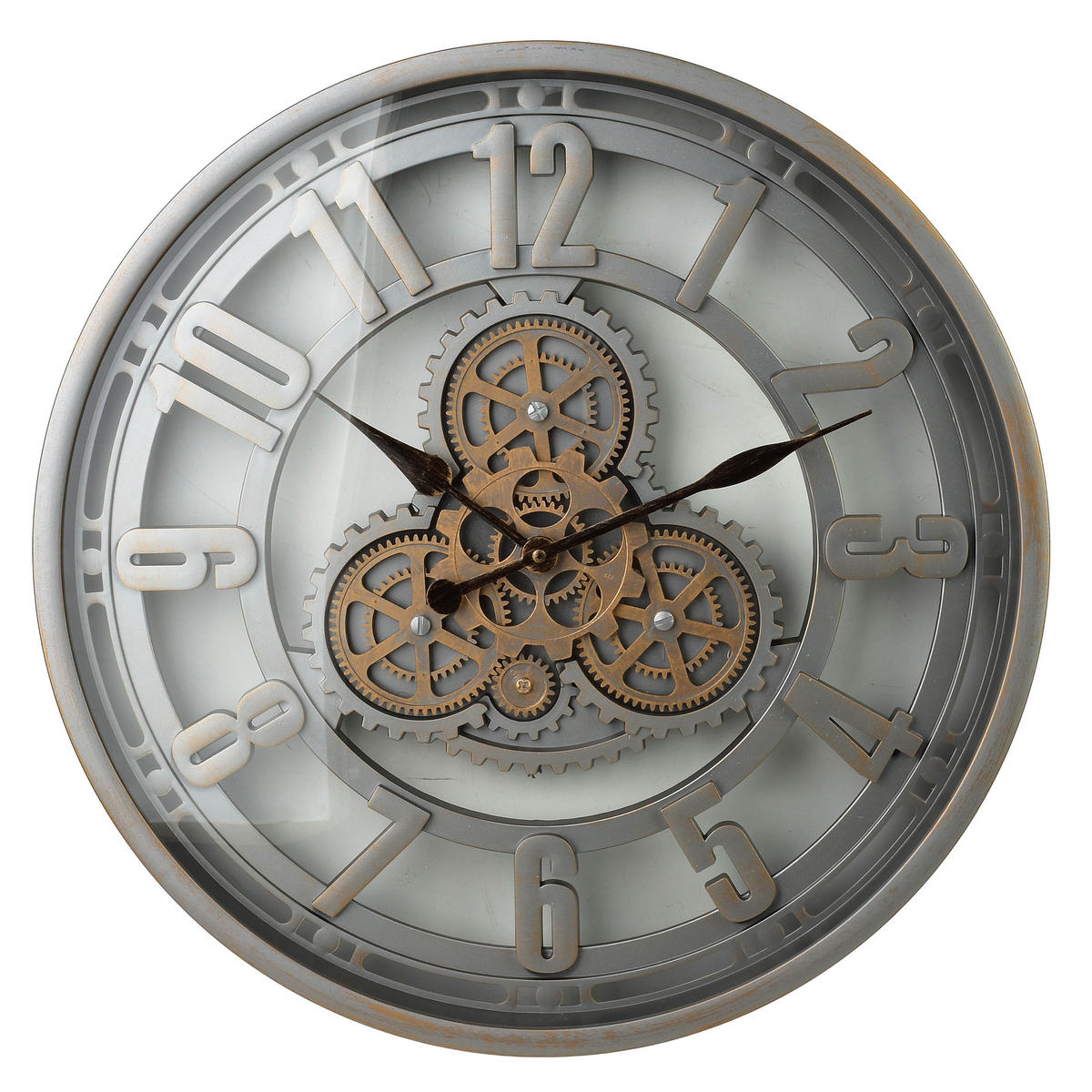 WANDUHR Ramsey Grau 50x50x6,5 cm Kunststoff - Grau, Kunststoff (6.5/50/50cm) - Mondex