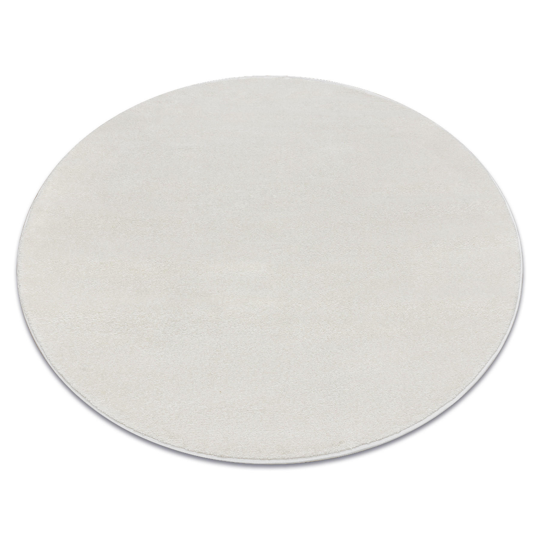 rugsX Teppich Creme 150x150 cm