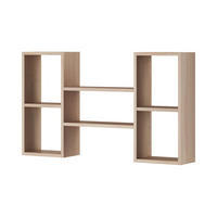 WANDREGAL Trio Eiche Sonoma 102 / 18 / 60cm - Braun, Holz/Holzwerkstoff (102/60/18cm) - Feldmann-Wohnen