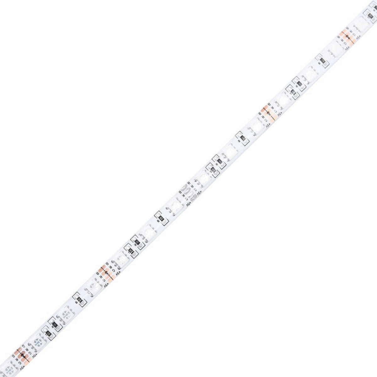 LED-COUCHTISCH Betongrau 50/50/30 Cm Holzwerkstoff - Grau, Holzwerkstoff (50/50/30cm) - vidaXL