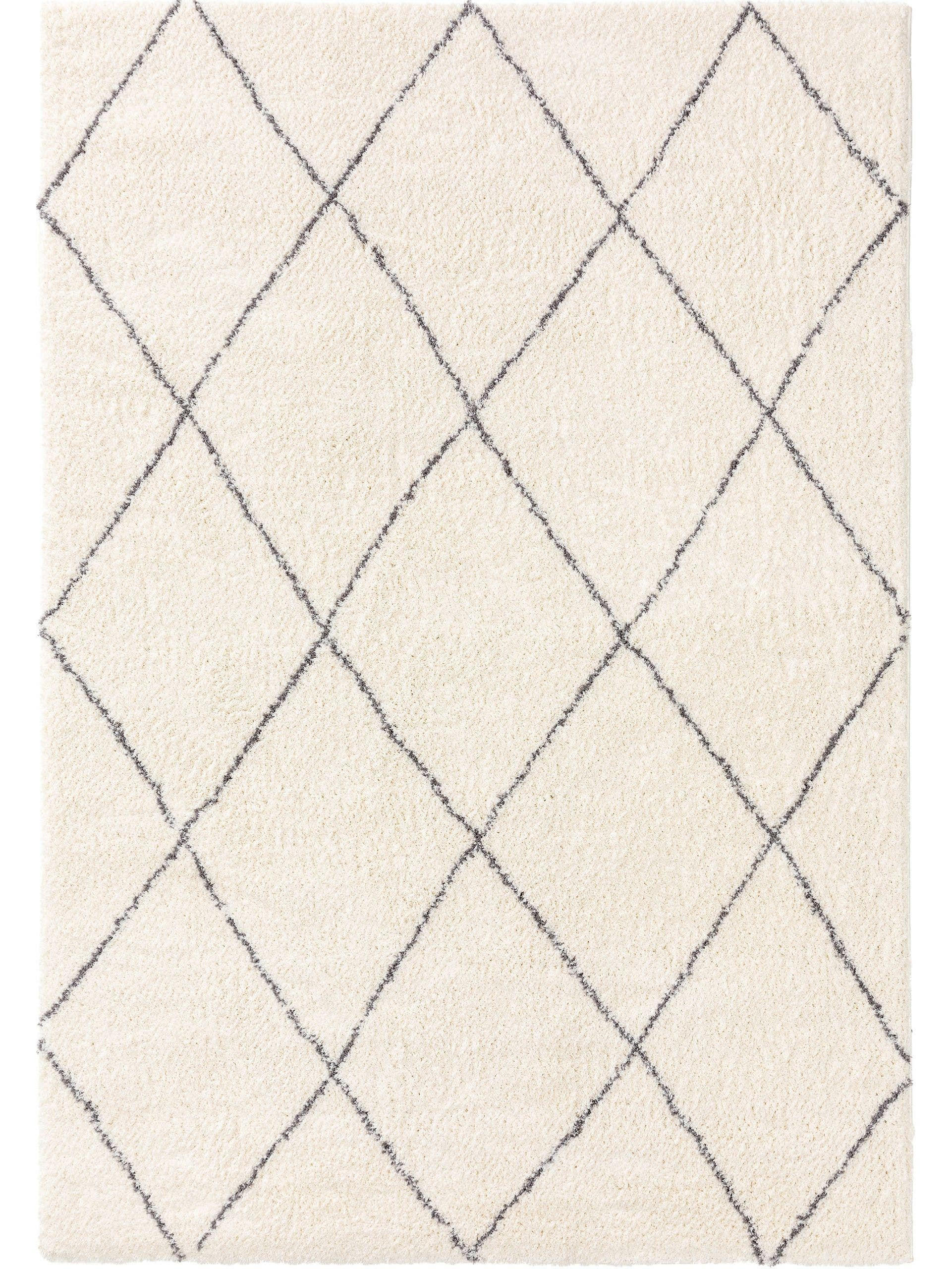 HOCHFLORTEPPICH Benno Cream 240x340 cm - Creme, Textil (240/340cm) - benuta Nest