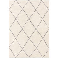 HOCHFLORTEPPICH Benno Cream 140x200 cm - Creme, Textil (140/200cm) - benuta Nest
