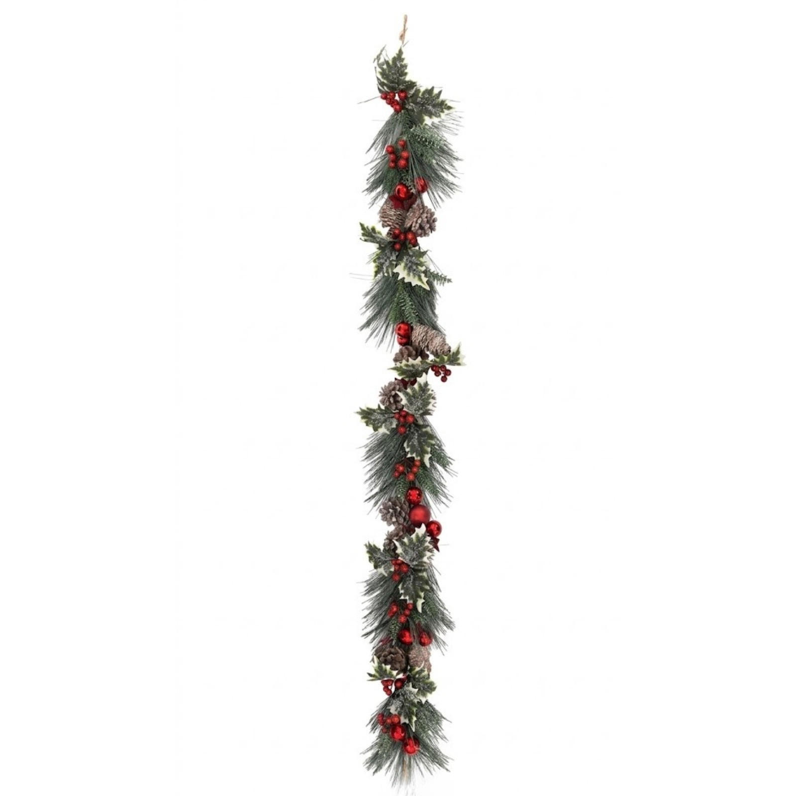WEIHNACHTSGIRLANDE mit Tannenzapfen 100/12/7 cm - Multicolor, Kunststoff (12/7/100cm) - Atmosphera Createur d´interieur