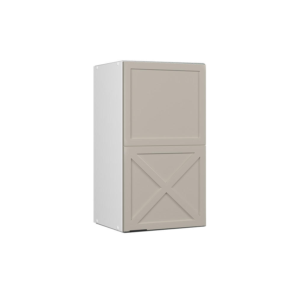 HÄNGESCHRANK Fame-Line GrauBeige 40 cm - Weiß/Grau, Holzwerkstoff (40/72/34.1cm) - Vicco