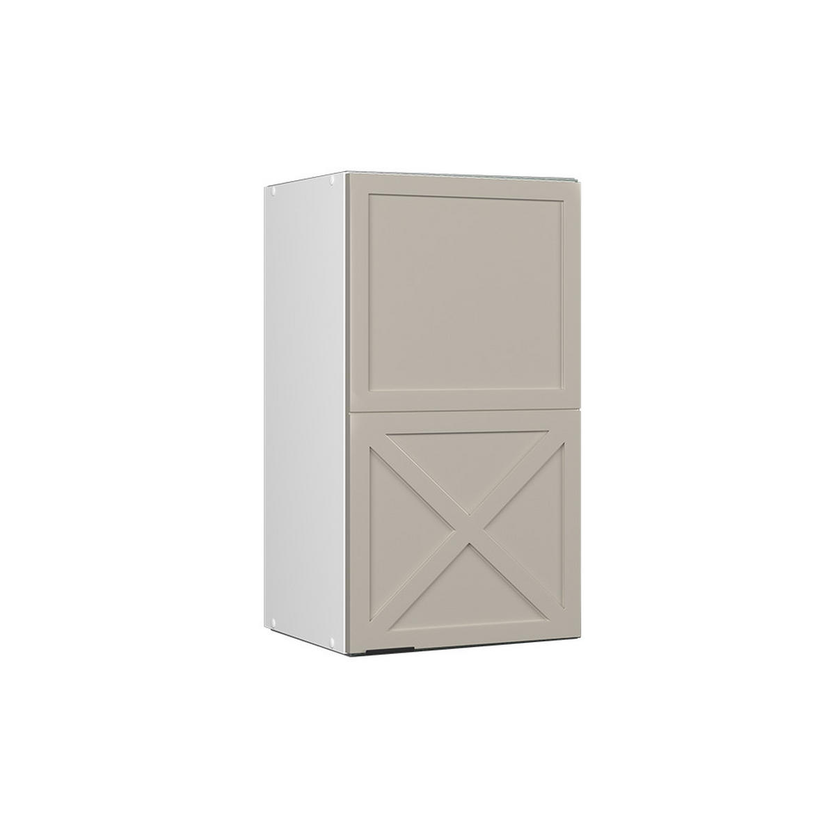 HÄNGESCHRANK Fame-Line GrauBeige 40 cm - Weiß/Grau, Holzwerkstoff (40/72/34.1cm) - Vicco