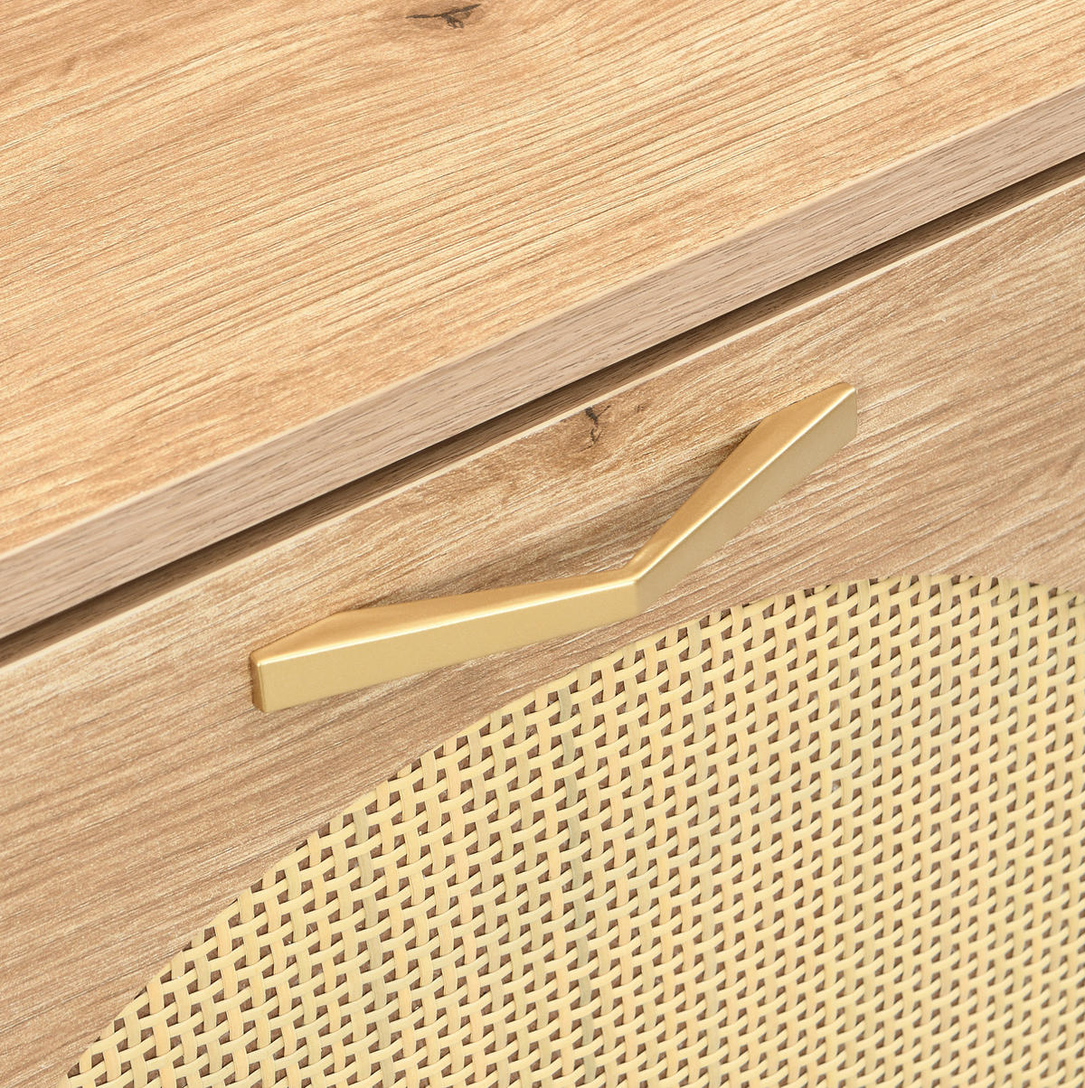SCHUHSCHRANK 108,5/100/24 cm Holzfarbe aus MDF mit oberer Ablage - Naturfarben, Holzwerkstoff (108.5/100/24cm) - OKMYHOME