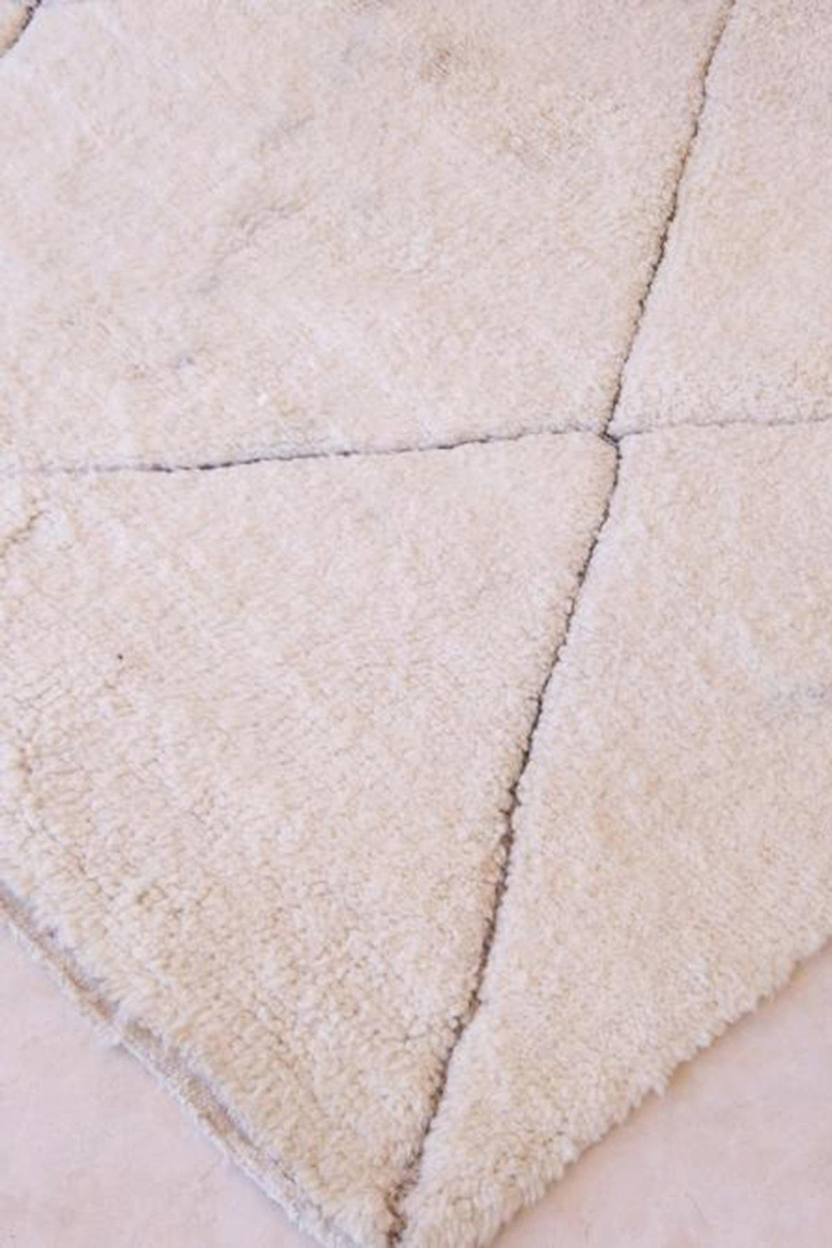 BERBERTEPPICH aus reiner Wolle 155x 216 cm - Weiß, Naturmaterialien (155/216cm) - AFK Living