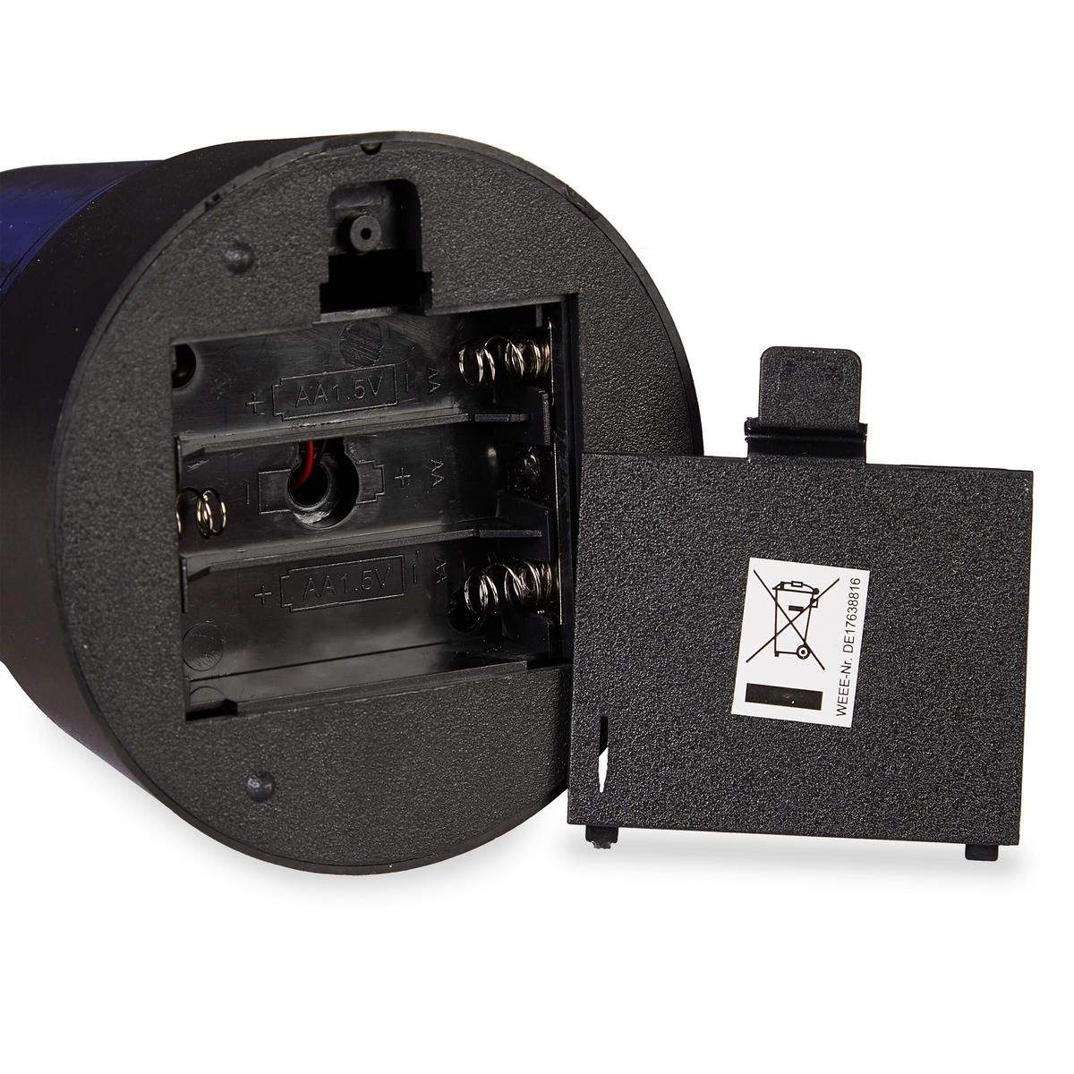 2-TLG.RUNDUMLEUCHTE-SET - Multicolor, Kunststoff (9.5/11.5/9.5cm) - Relaxdays