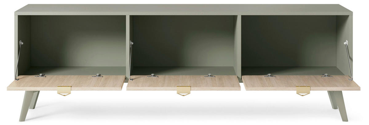 LOWBOARD – RTV 158 – 158 cm – FOREST – Eukalyptusholzfarben - Eukalyptusholzfarben, Holzwerkstoff (158/52/38cm) - hi-markt