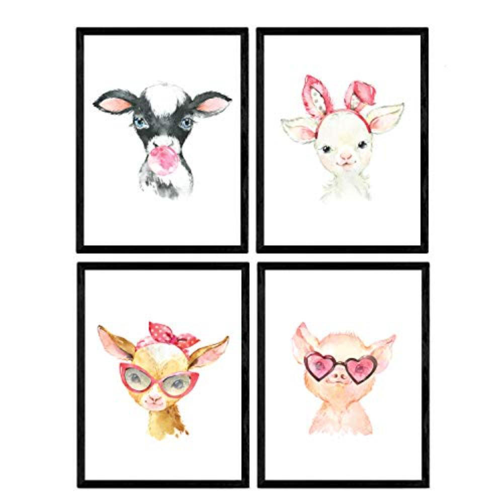 Nacnic Poster Schwarz 29.7x3 cm