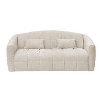 SCHLAFSOFA - 3 Personen - Stoff - Beige - - Beige, Textil (200/90/208cm) - Vente-Unique