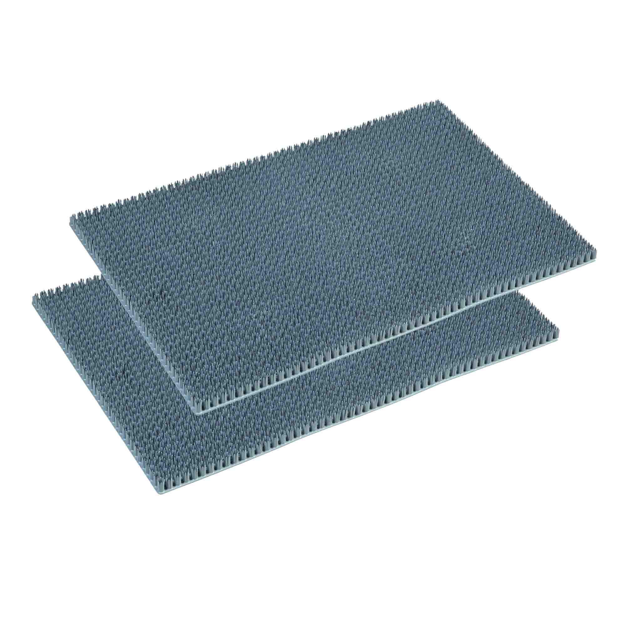 OUTDOOR-FUSSMATTE SEANSON 2ER SET - Grau, Textil (40/60cm) - Astra