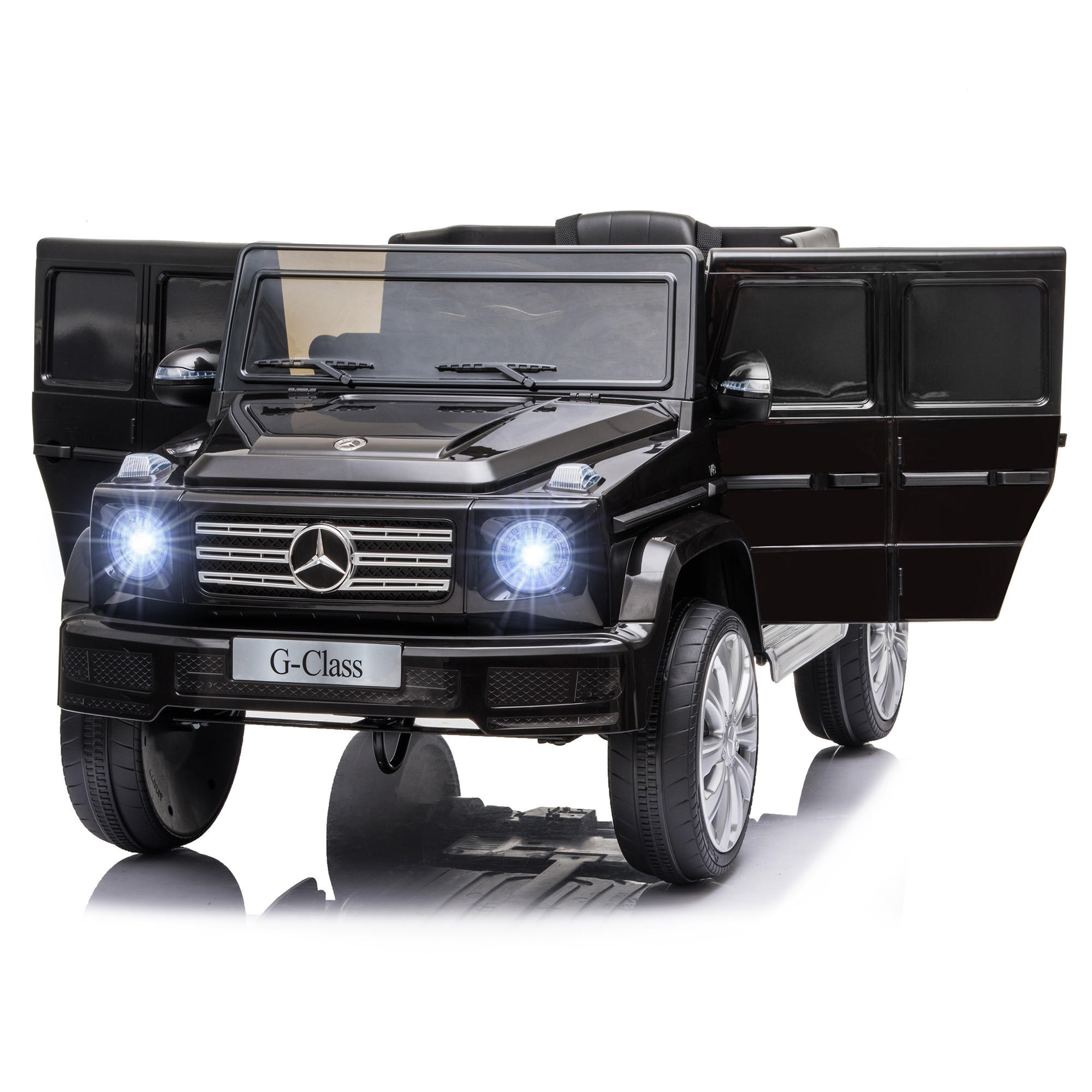 ELEKTRO-KINDERAUTO DE-13096 Fernbedienung Schwarz - Schwarz, Kunststoff (107/64/54cm) - ComfortXL