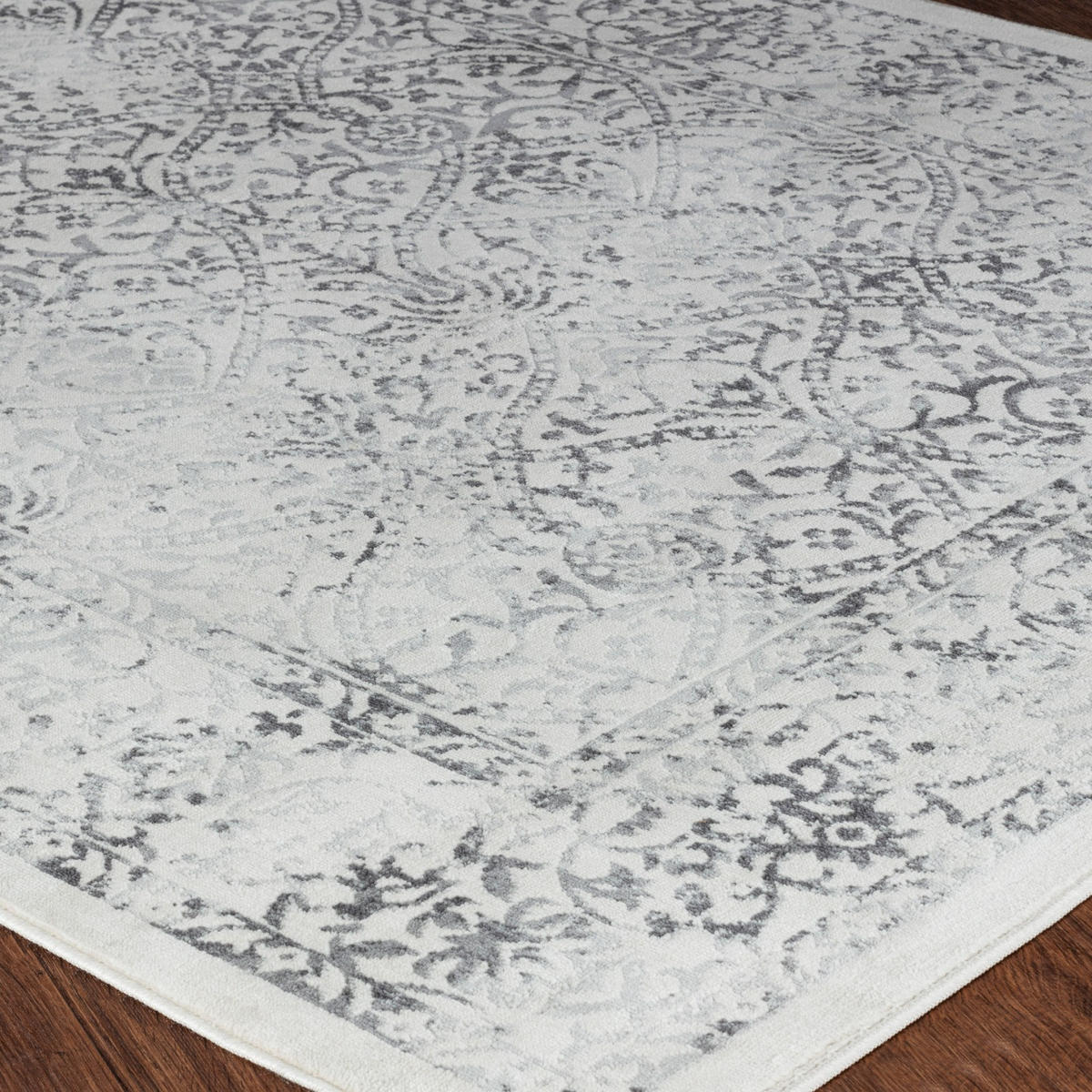 VINTAGE-TEPPICH 160/215 cm Grau - Grau, Naturmaterialien/Textil (160/215cm) - LIVABLISS