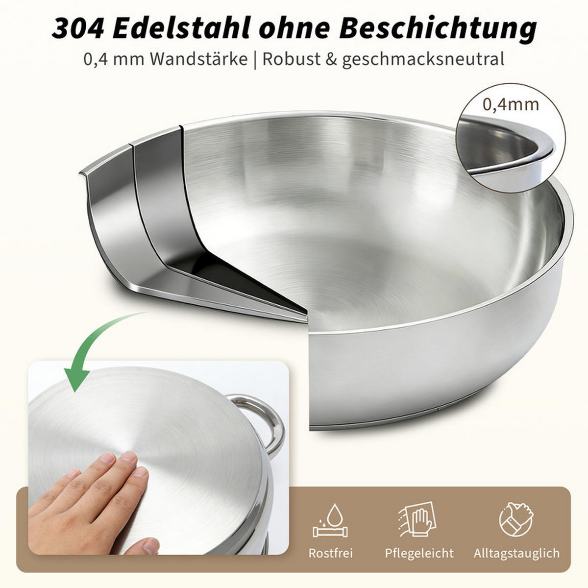 KÜCHENGESCHIRR-SET , 17 Küchenwerkzeuge, schwarz - Schwarz, Metall - Nettlife