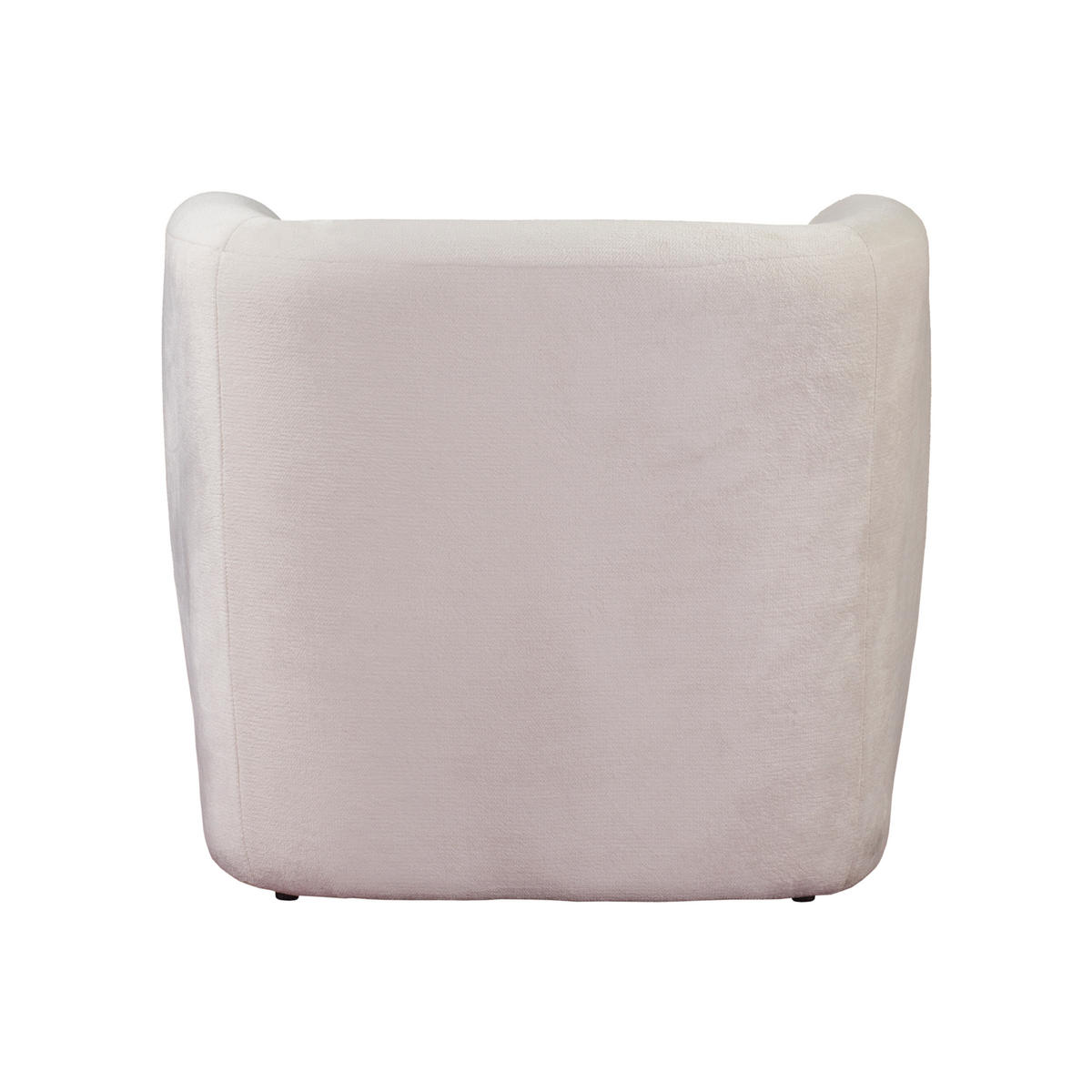 SESSEL MOCHI, Polstersessel Klassisch Loungesessel, Plüsch-Stoff Beige - Beige, Holz/Kunststoff (76/68/76cm) - MASSENO