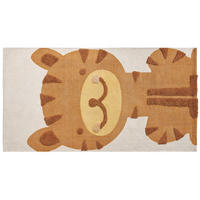 KURZFLOR-KINDERTEPPICH-Sigli 150/80 cm - Multicolor, Textil (80/150cm) - Beliani