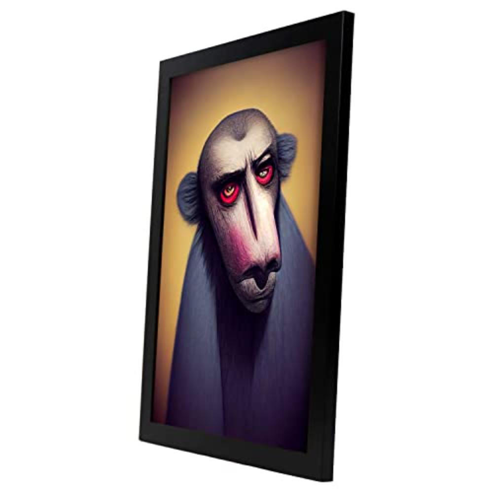 Nacnic Poster Schwarz 29.7x3 cm