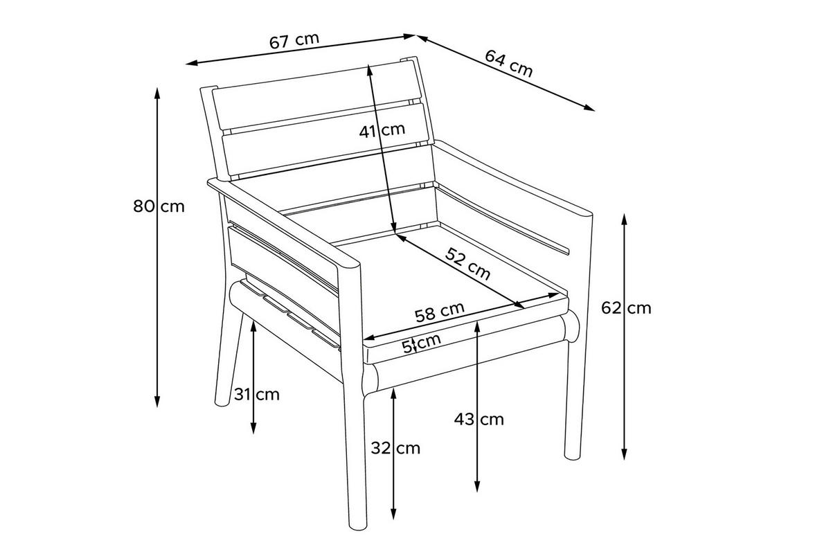 GARTENMÖBEL-SET MITTU 3-tlg, Mint/Gelb - Gelb/Mintgrün, Kunststoff - KONSIMO®