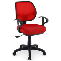 KINDERDREHSTUHL COOL-1 - Rot, Textil (58/97/58cm) - IDIMEX