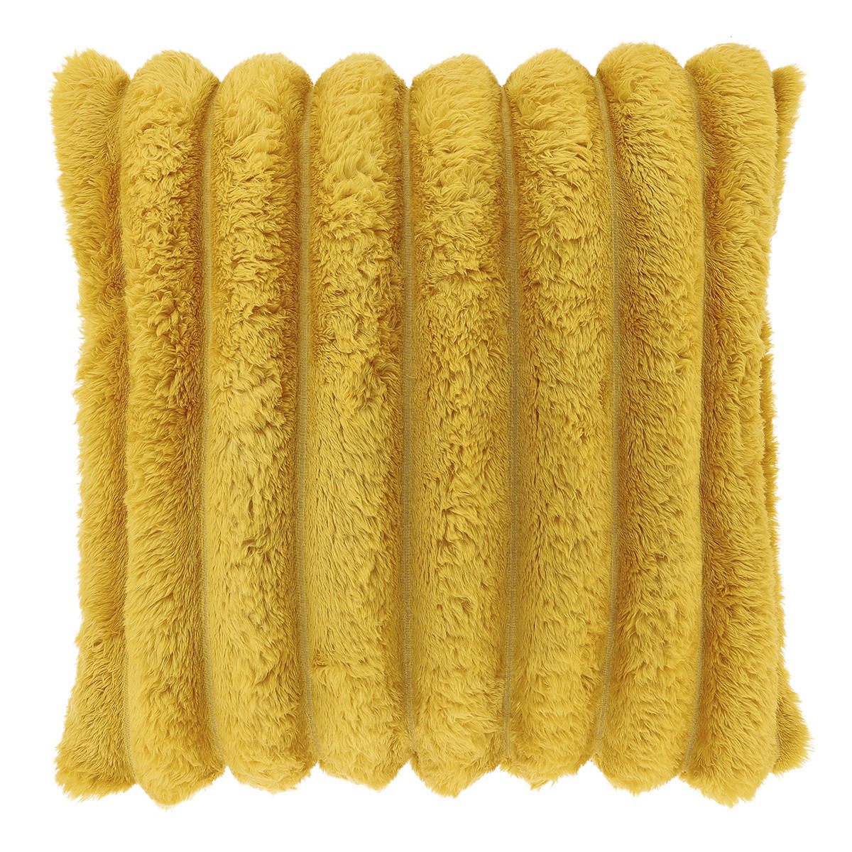 DEKOKISSEN Romee Gelb 50/50/8 cm - Gelb, Textil (50/50cm) - Unique Living