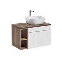 UMYVADLO 80cm Zelie Bílá - bílá, kompozitní dřevo (80/48/46cm) - Petits-meubles