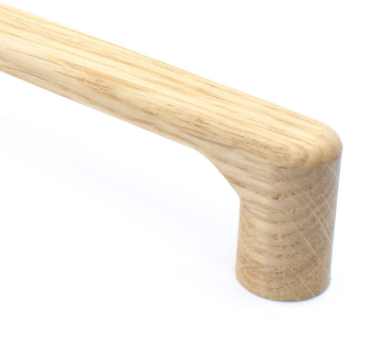 MÖBELGRIFF BA 320mm, Holzgriff Eiche massiv, Schrankgriff, Türgriff - Naturfarben, Holz (1.4/2.8/33.4cm)