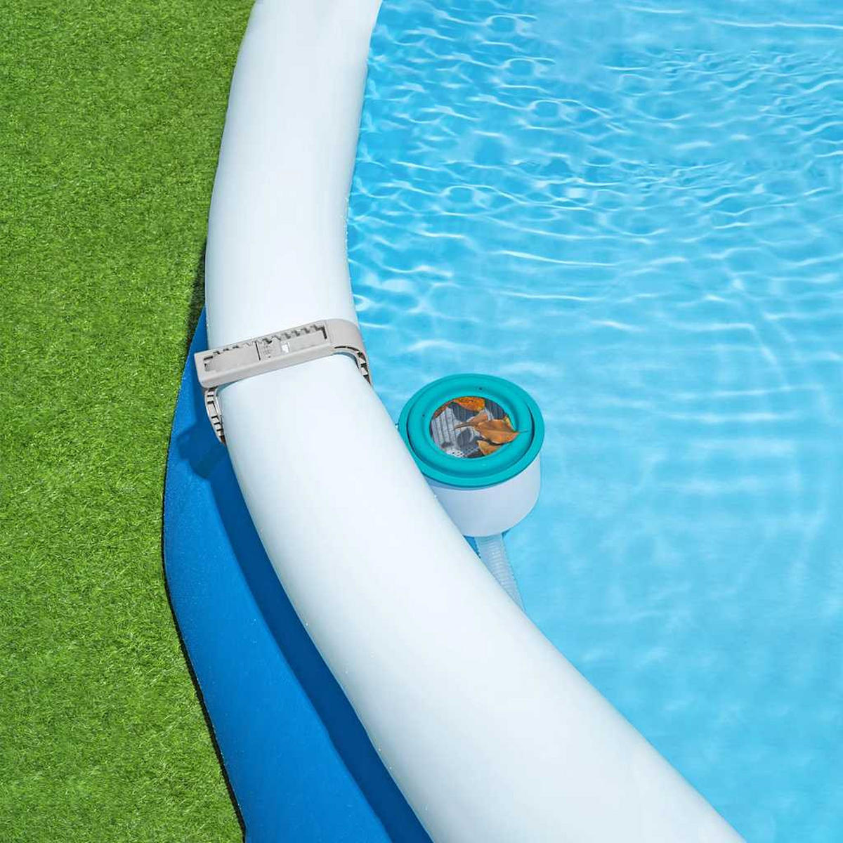 FLOWCLEAR Pool-Oberflächenskimmer 58233 - Weiß, Kunststoff (49/64/21cm) - Bestway