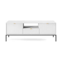 LOWBOARD – RTV154 – 154 cm – NOVA – Weiß - Weiß, Holzwerkstoff (154/56/39cm) - hi-markt