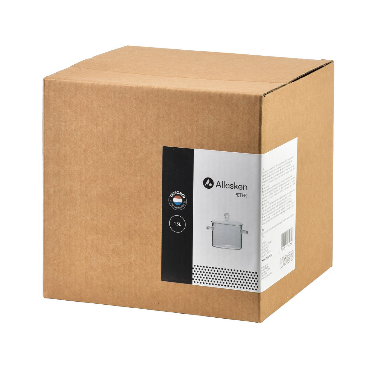 TOPF Peter Transparent 21/15/16 cm Glas - Transparent, Glas (21/15/16cm) - Mondex