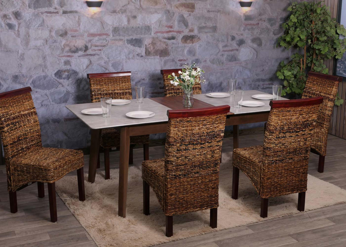 ESSZIMMERSTUHL Braun 2er-Set - Hellbraun/Braun, Holz (47/93/43cm) - MCW