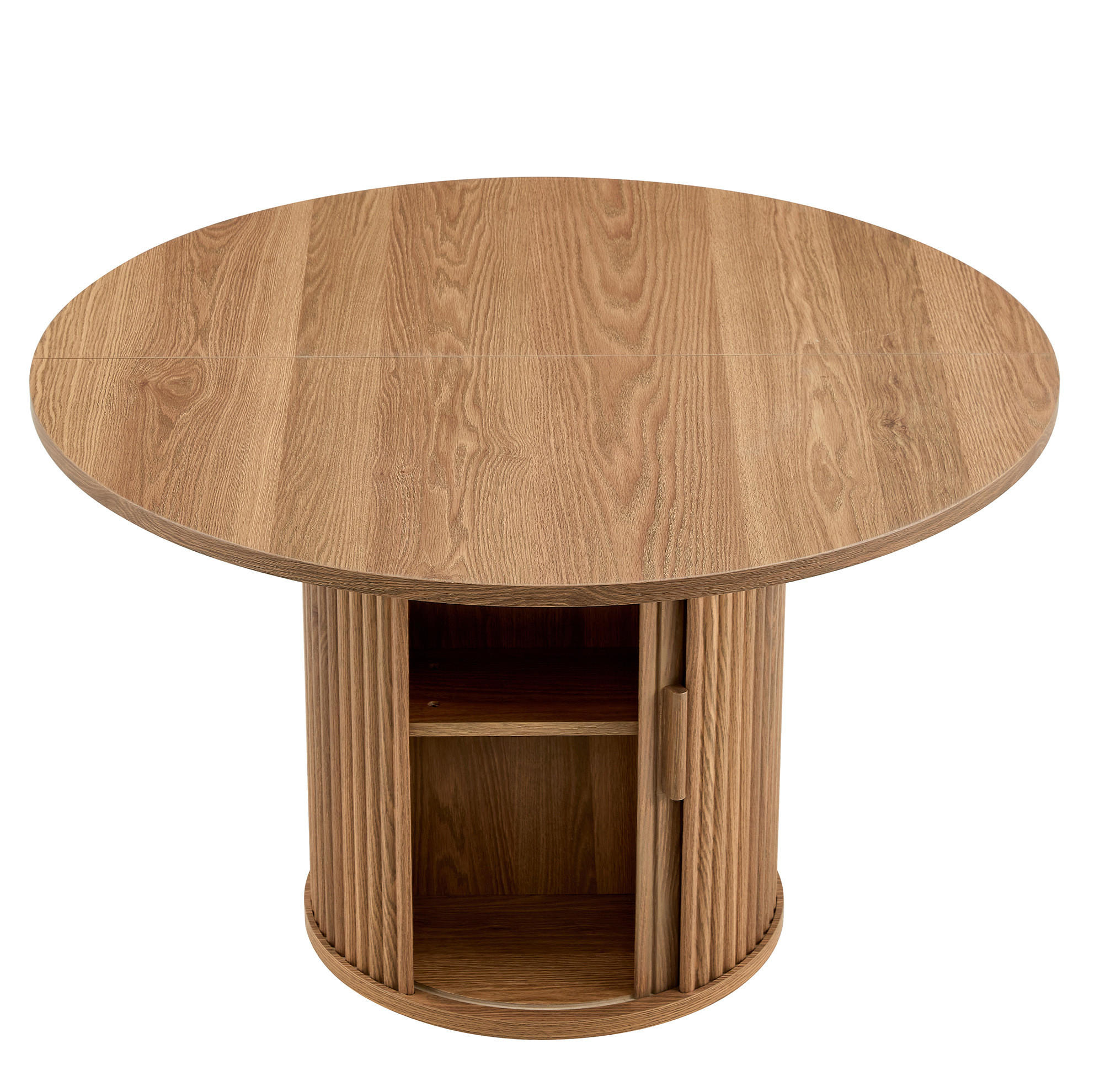 Meubliv Esstisch Braun 120x75.5x120 cm