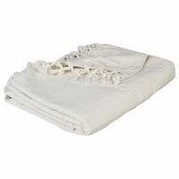 TAGESDECKE 220/160 cm - Ecru, Naturmaterialien (160/220cm) - Atmosphera Createur d´interieur
