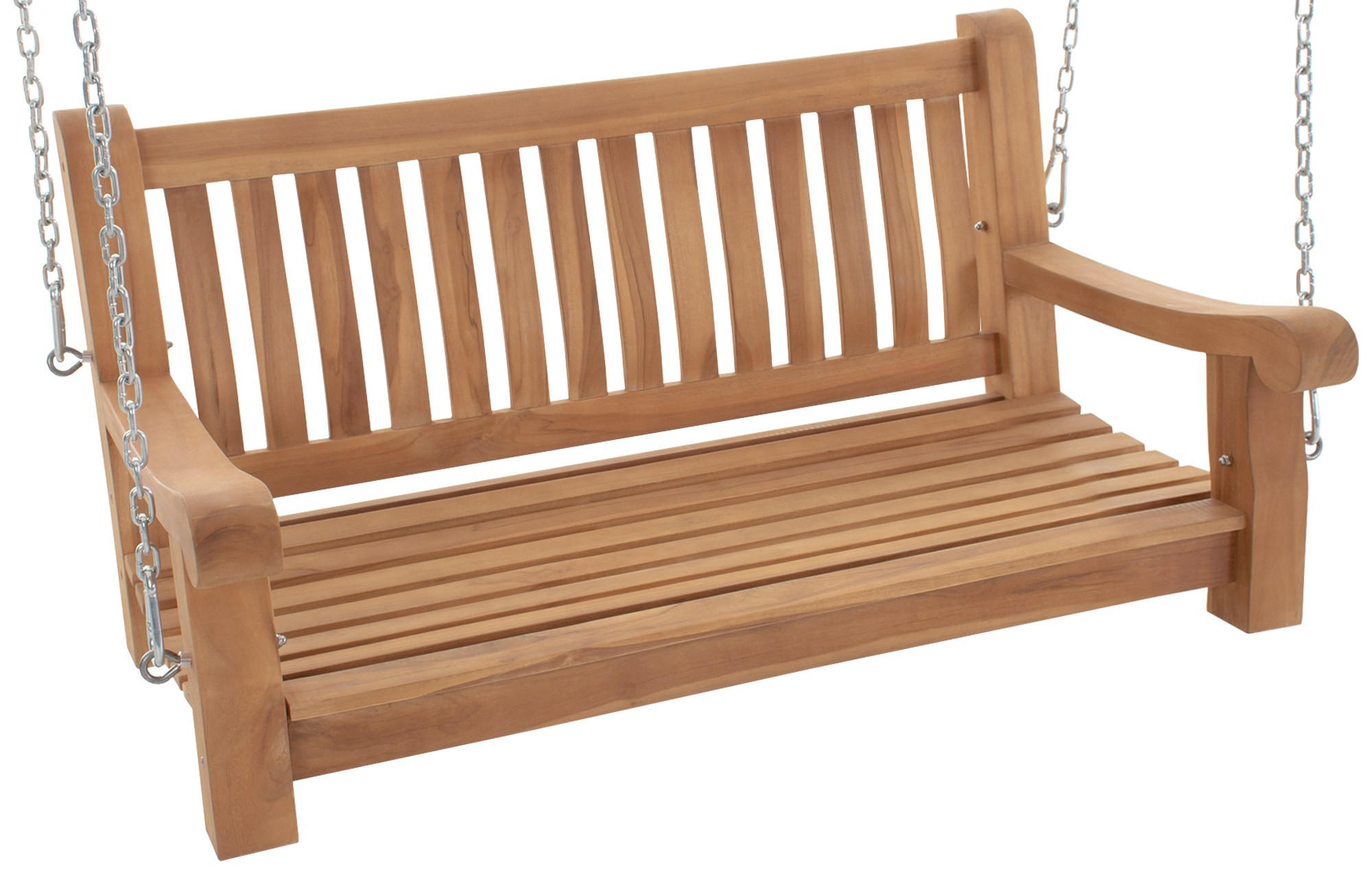 Deluke Schaukelbank Teak 120x62x70 cm