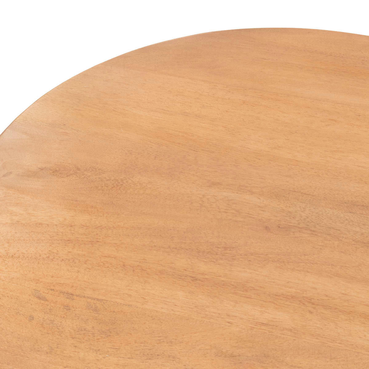 COUCHTISCH Rund Natur Holz 60x60x41cm - Salvador - Braun, Holz (60/60/41cm) - Giga Meubel