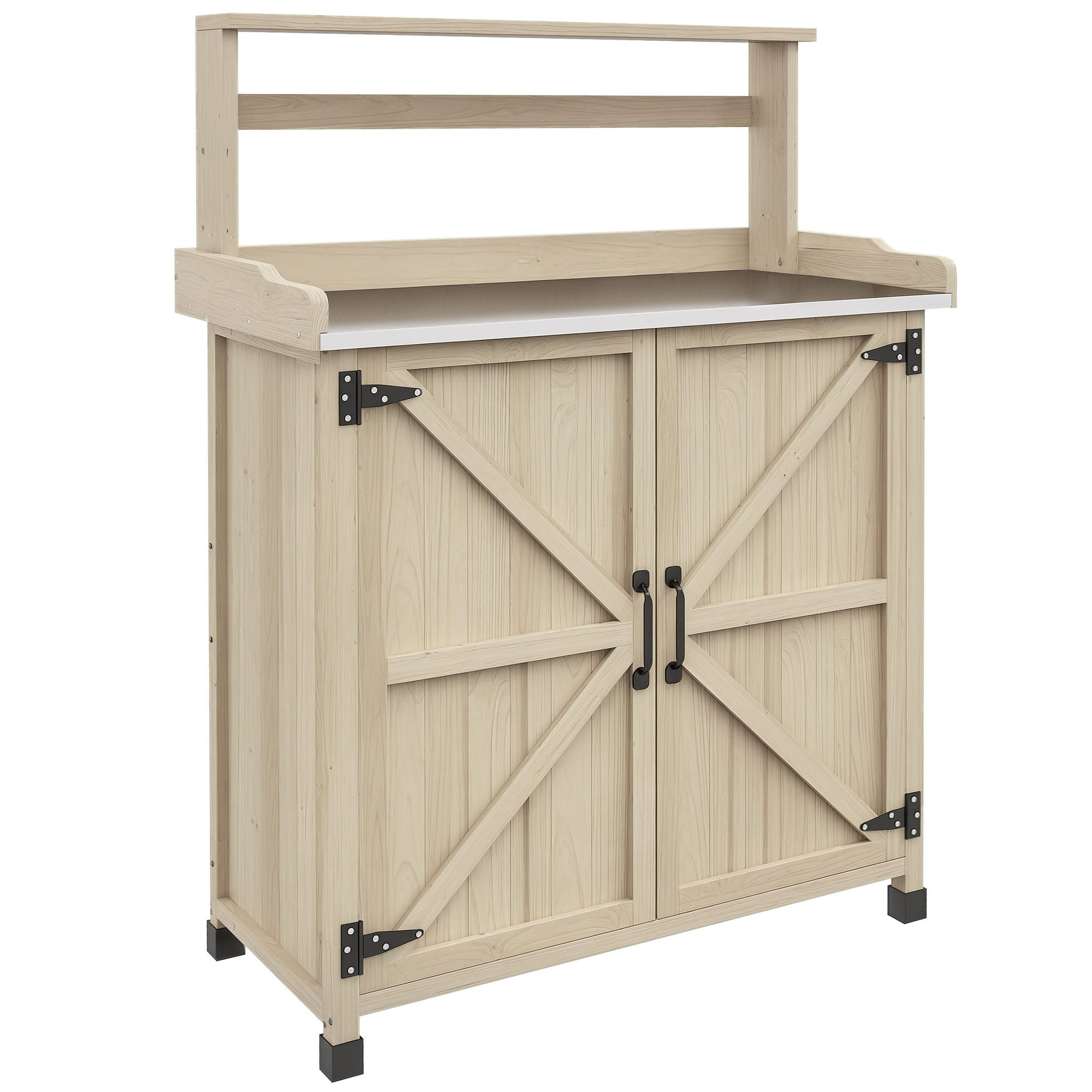 PFLANZTISCH DE-18939 Naturholz - Naturfarben, Holzwerkstoff (90.5/41/124.5cm) - ComfortXL