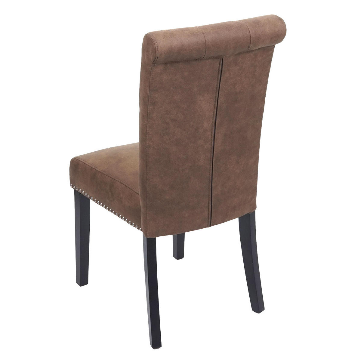 ESSZIMMERSTUHL FIELD Dunkelbraun 2er-Set - Dunkelbraun/Braun, Textil (47/98/62cm) - Jamb