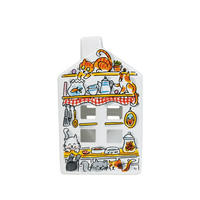 LICHTHAUS Katze in Bunt - 14,5cm - Multicolor, Keramik (8.5/14.5/8.3cm) - Blond Amsterdam