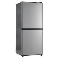 KÜHLSCHRANK MIT GEFRIERFACH, 106L Doppelzonen Kühlschrank, 7 Temperatureinstellungen - Multicolor, Metall (51/49.5/112.5cm) - Rolipo