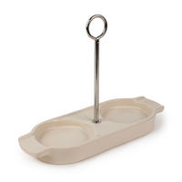 MENAGE Linea 18cm Keramik Ecru - Ecru, Keramik (12.5/3/21.7cm) - PEUGEOT