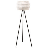 STEHLAMPE Hunter 35/35/138 cm - Weiß, Papier (35/35/138cm) - Beliani