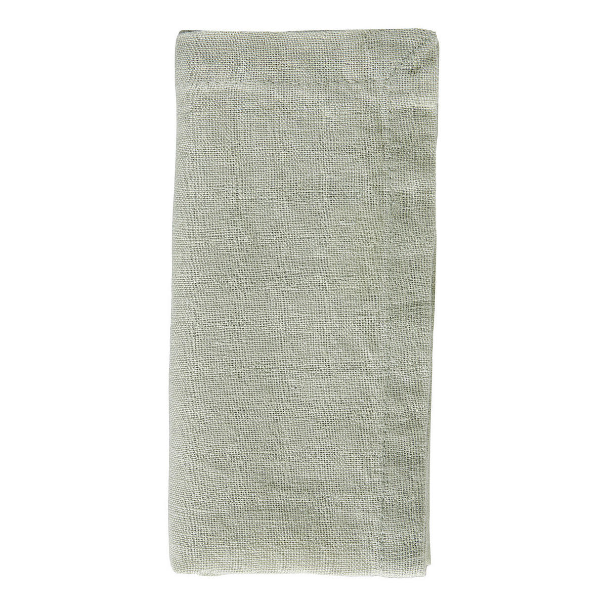 SERVIETTE Riga 42x42cm - Salbeigrün, Textil (42/42cm) - Butlers