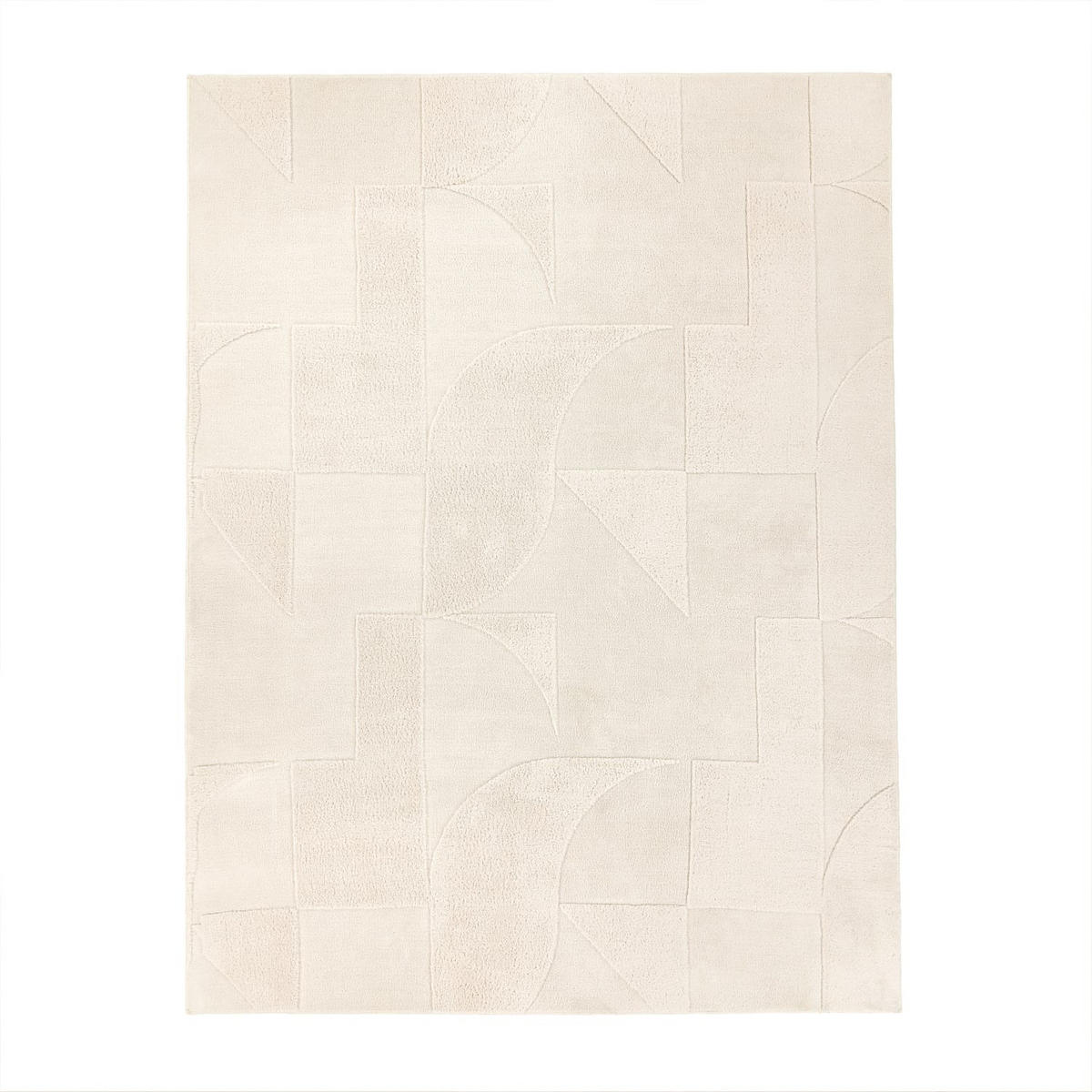 HOCHFLORTEPPICH Creme 120 x 160 cm - Creme, Kunststoff (120/160cm) - TT Home