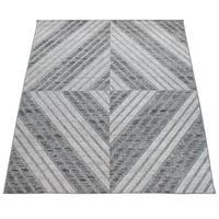 OUTDOORTEPPICH 60/100 cm Stilo 863 - Grau, Textil (60/100cm) - Paco Home